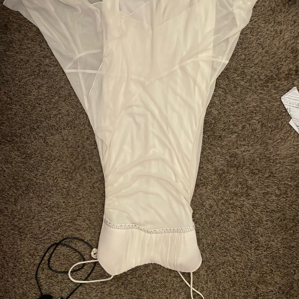 Ruby Rox A White Prom Dress - Picture 3 of 4